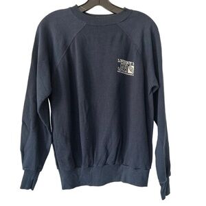 1986 Loverboy Crew Sweatshirt JSI XL Jason Sound Industries Concert Tour